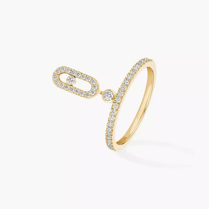 [Luxe Jewelry]Move Uno Diamond Ring