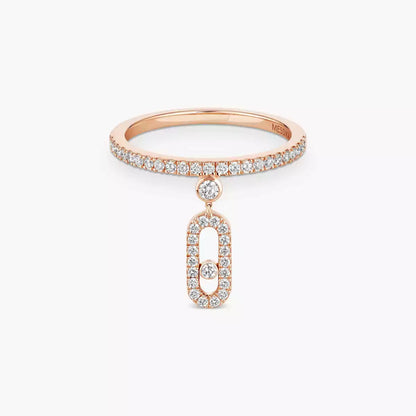 [Luxe Jewelry]Move Uno Diamond Ring