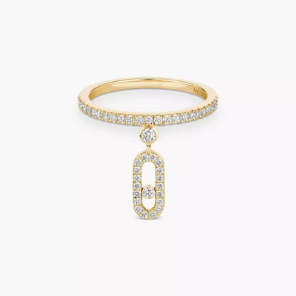 [Luxe Jewelry]Move Uno Diamond Ring