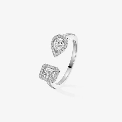 [Luxe Jewelry]My Twin Toi Gold Diamond Ring