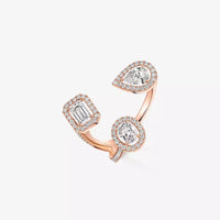 [[Luxe Jewelry] Diamond Ring 0,25ct My Twin Trilogy