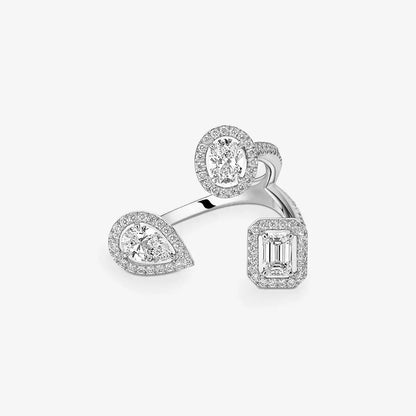 [[Luxe Jewelry] Diamond Ring 0,25ct My Twin Trilogy