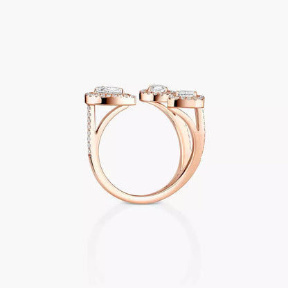 [[Luxe Jewelry] Diamond Ring 0,25ct My Twin Trilogy