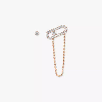 [Luxe Jewelry]Move Uno Diamond Earrings