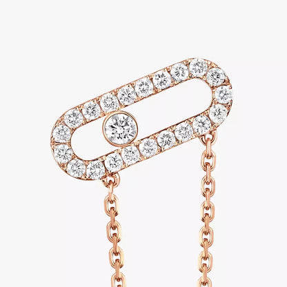[Luxe Jewelry]Move Uno Diamond Earrings
