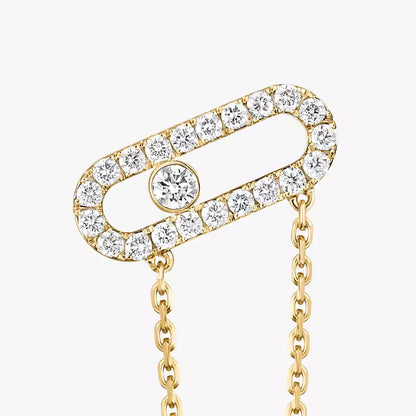 [Luxe Jewelry]Move Uno Diamond Earrings