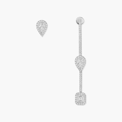 [Luxe Jewelry]Diamond Drop Earrings My Twin