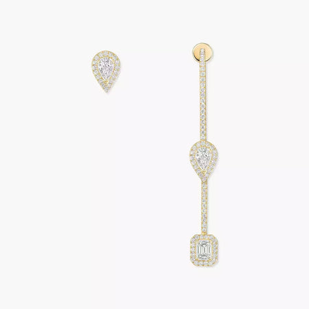 [Luxe Jewelry]Diamond Drop Earrings My Twin