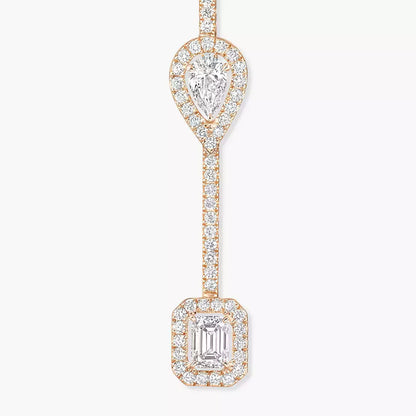 [Luxe Jewelry]Diamond Drop Earrings My Twin