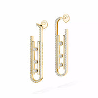 [Luxe Jewelry]Diamond Pendant Earrings Move 10Th