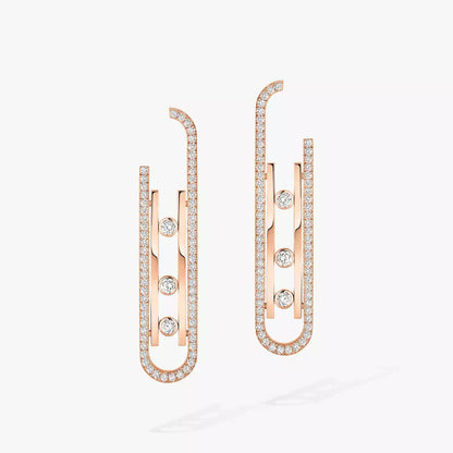 [Luxe Jewelry]Diamond Pendant Earrings Move 10Th