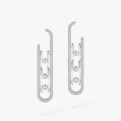 [Luxe Jewelry]Diamond Pendant Earrings Move 10Th