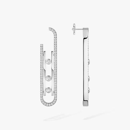 [Luxe Jewelry]Diamond Pendant Earrings Move 10Th
