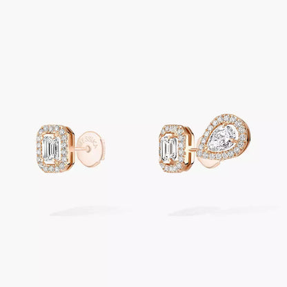 [Luxe Jewelry]Diamond Earrings 0,10ct My Twin 1+2