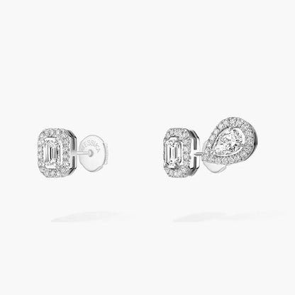 [Luxe Jewelry]Diamond Earrings 0,10ct My Twin 1+2