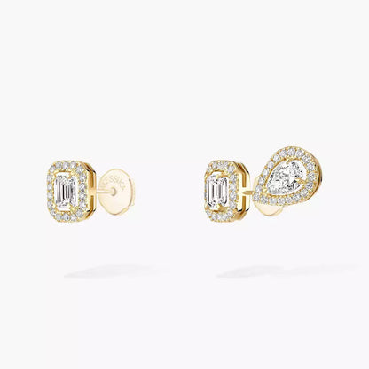 [Luxe Jewelry]Diamond Earrings 0,10ct My Twin 1+2