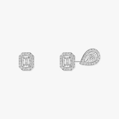 [Luxe Jewelry]Diamond Earrings 0,10ct My Twin 1+2
