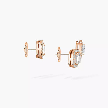 [Luxe Jewelry]Diamond Earrings 0,10ct My Twin 1+2