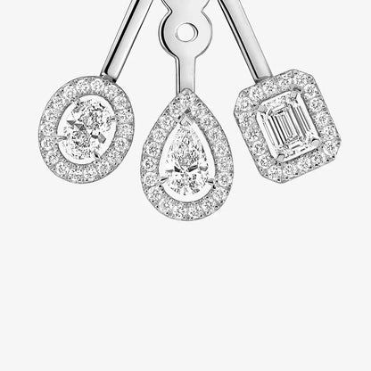 [Luxe Jewelry] My Twin Trio  Diamond Earrings