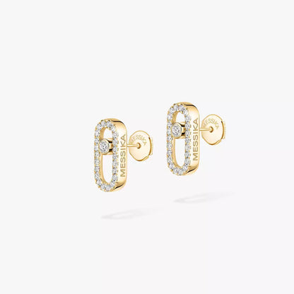 [Luxe Jewelry]Move Uno Diamond Earrings