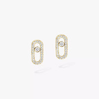 [Luxe Jewelry]Move Uno Diamond Earrings