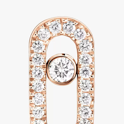 [Luxe Jewelry]Move Uno Diamond Earrings