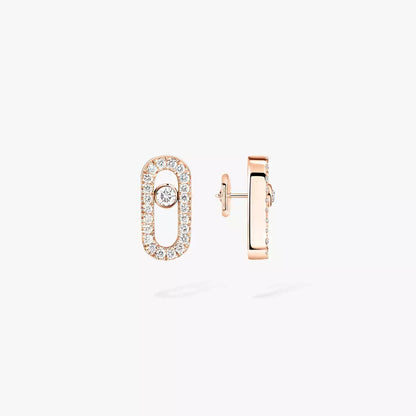 [Luxe Jewelry]Move Uno Diamond Earrings