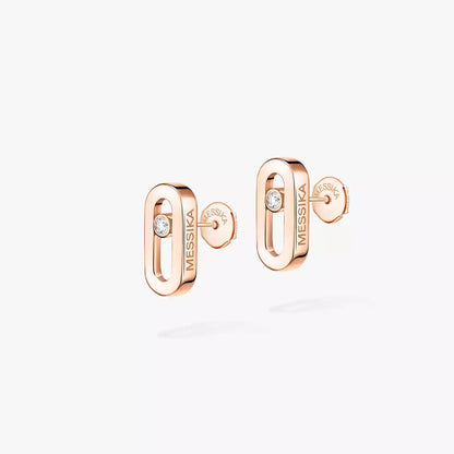 [Luxe Jewelry]Move Uno Diamond Stud Earrings