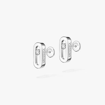 [Luxe Jewelry]Move Uno Diamond Stud Earrings
