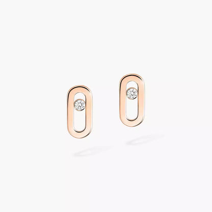 [Luxe Jewelry]Move Uno Diamond Stud Earrings
