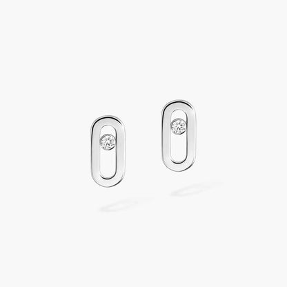 [Luxe Jewelry]Move Uno Diamond Stud Earrings