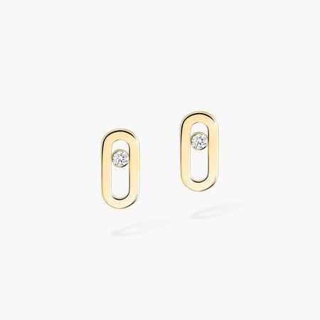 [Luxe Jewelry]Move Uno Diamond Stud Earrings