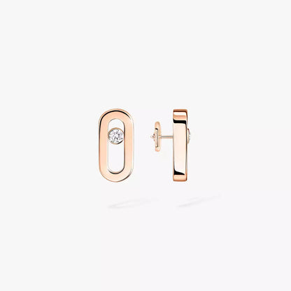 [Luxe Jewelry]Move Uno Diamond Stud Earrings