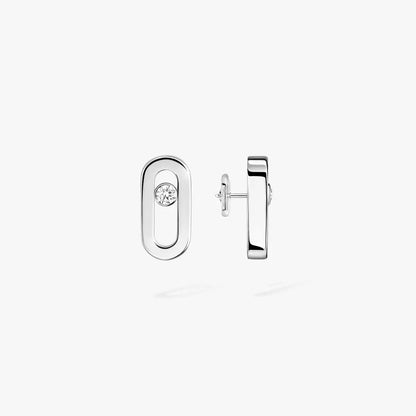 [Luxe Jewelry]Move Uno Diamond Stud Earrings