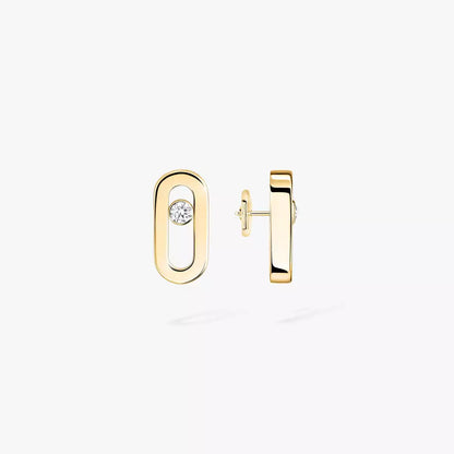 [Luxe Jewelry]Move Uno Diamond Stud Earrings