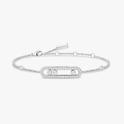 [Luxe Jewelry]Pavé Baby Move Diamond Bracelet