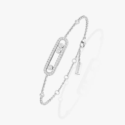 [Luxe Jewelry]Pavé Baby Move Diamond Bracelet