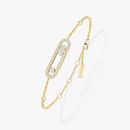 [Luxe Jewelry]Pavé Baby Move Diamond Bracelet