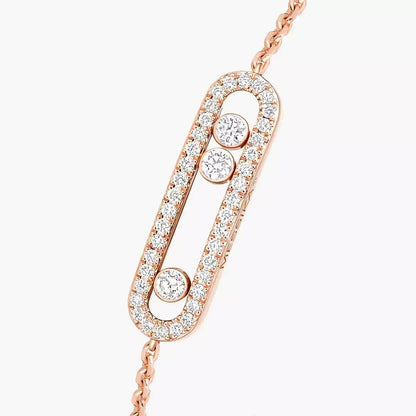[Luxe Jewelry]Pavé Baby Move Diamond Bracelet