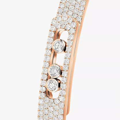 [Luxe Jewelry]Move Noa Full Pavé Diamond Bangle Bracelet