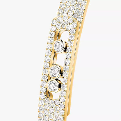 [Luxe Jewelry]Move Noa Full Pavé Diamond Bangle Bracelet