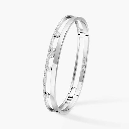 [Luxe Jewelry]Move Romane Diamond Bangle Bracelet