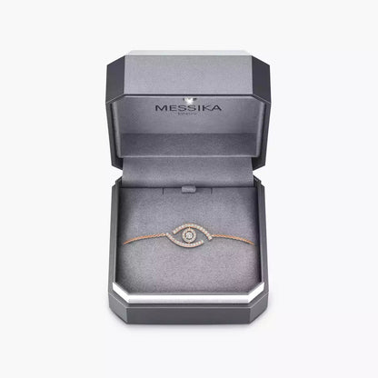 [Luxe Jewelry]Lucky Eye Pave-Set Diamond Bracelet