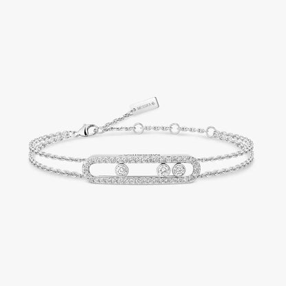 [Luxe Jewelry] Move Classique pavé bracelet