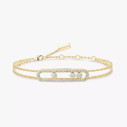 [Luxe Jewelry] Move Classique pavé bracelet