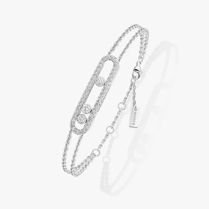 [Luxe Jewelry] Move Classique pavé bracelet