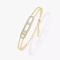 [Luxe Jewelry] Move Classique pavé bracelet