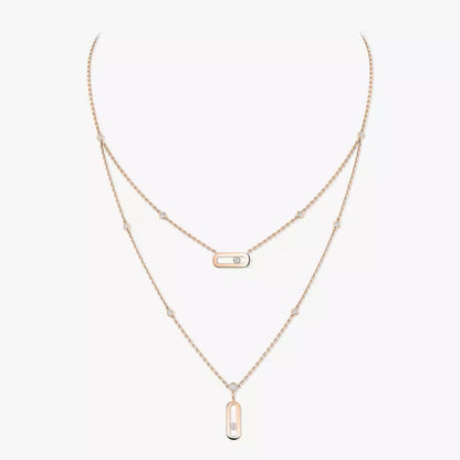 [Luxe Jewelry] Move Uno Diamond Necklace