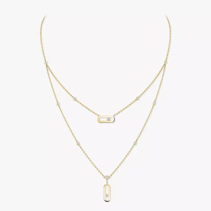 [Luxe Jewelry] Move Uno Diamond Necklace