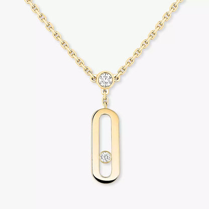 [Luxe Jewelry] Move Uno Diamond Necklace
